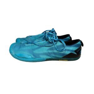 Tesla Bare Trek Trail Running Shoes Men's Sz 7 Blue Lace Up Lightweight Athletic